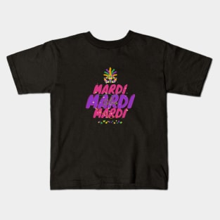 Funny Mardi Gras Carnival Kids T-Shirt